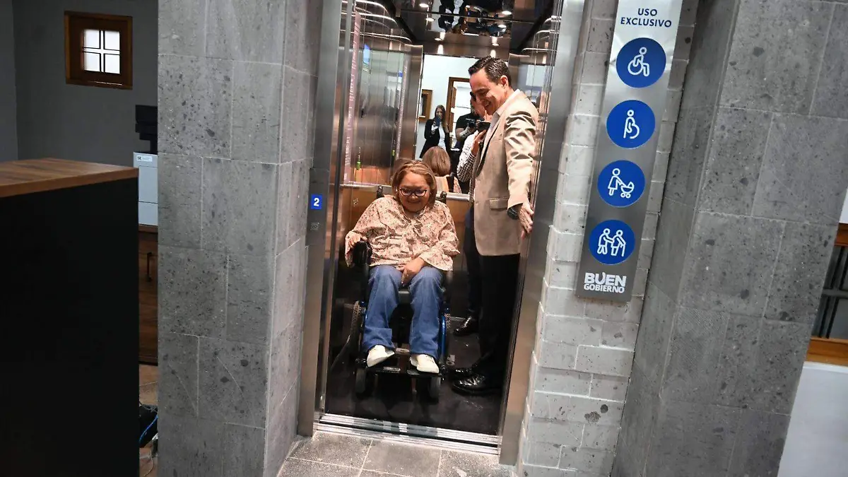 Elevador para personas con discapacidad